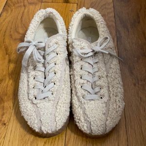 Tretorn shearling sneakers